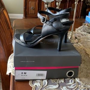 Black colored Vince Camuto heels